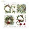 Papeles Scrapbooking SLS-078 Winter Wreath